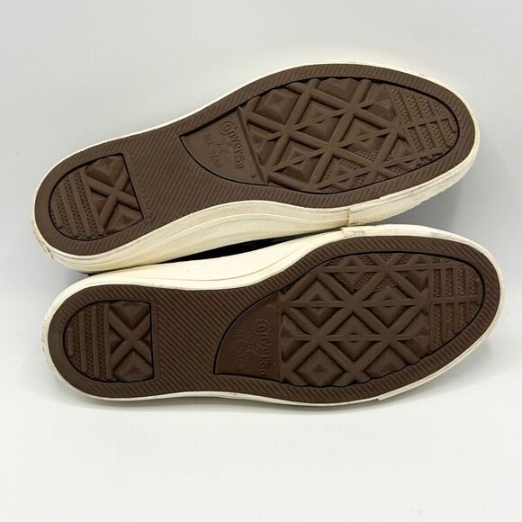 Converse CTAS Ox Frilly Thrills Black Gold Egret Lace Up Women's Shoe US Size 6 - Picture 12 of 12